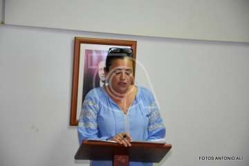 Debate entre los dos candidatos de primarias del PSOE de Telde (Foto Antonio Alí)